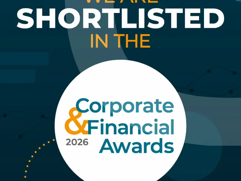 Seven clients shortlisted at the Corporate and Financial Awards