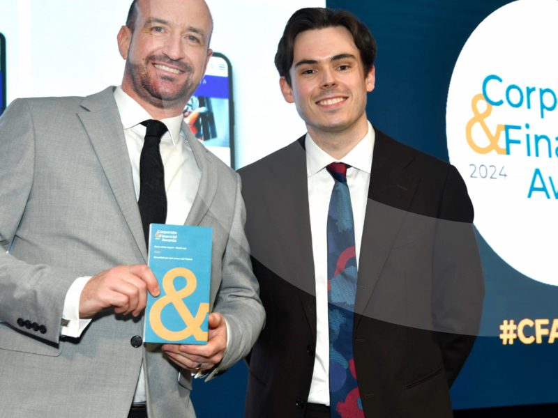 Double Gold at the Corporate and Financial Awards