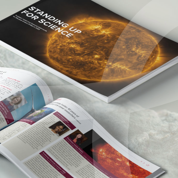 The Royal Society wins Reporting in Charities award